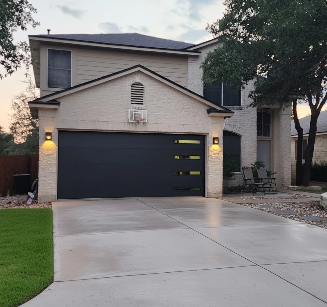 Garage door project 8