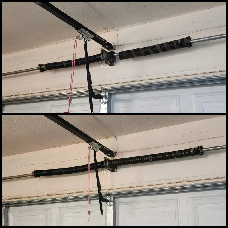 Garage door project 12