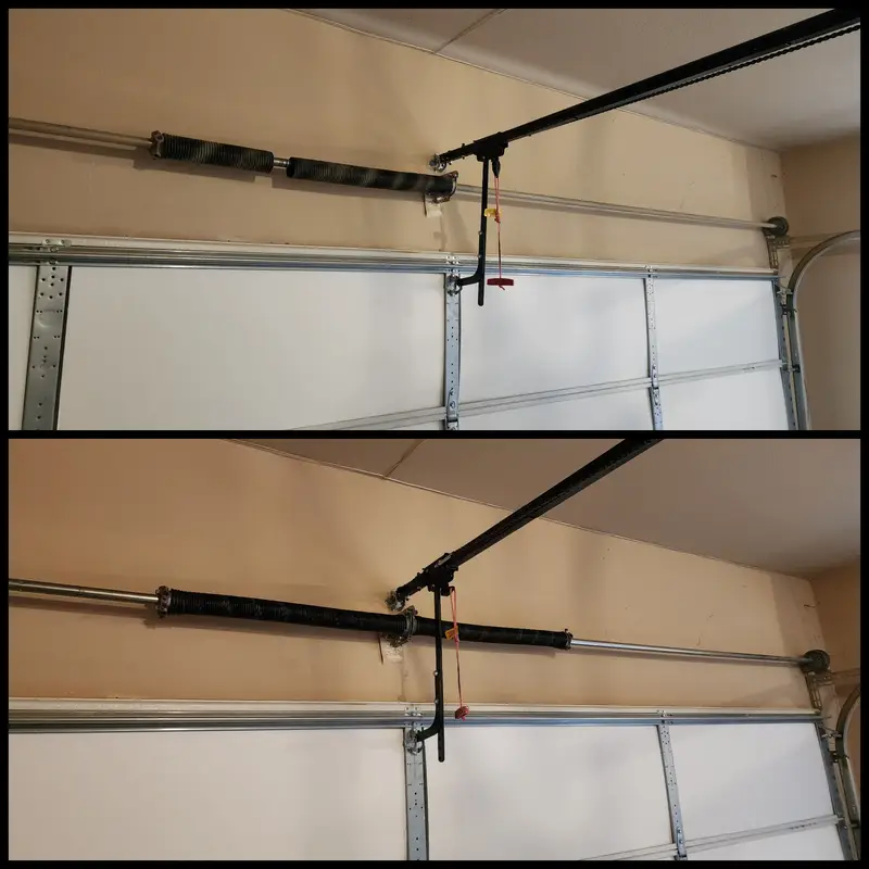 Garage door project 14