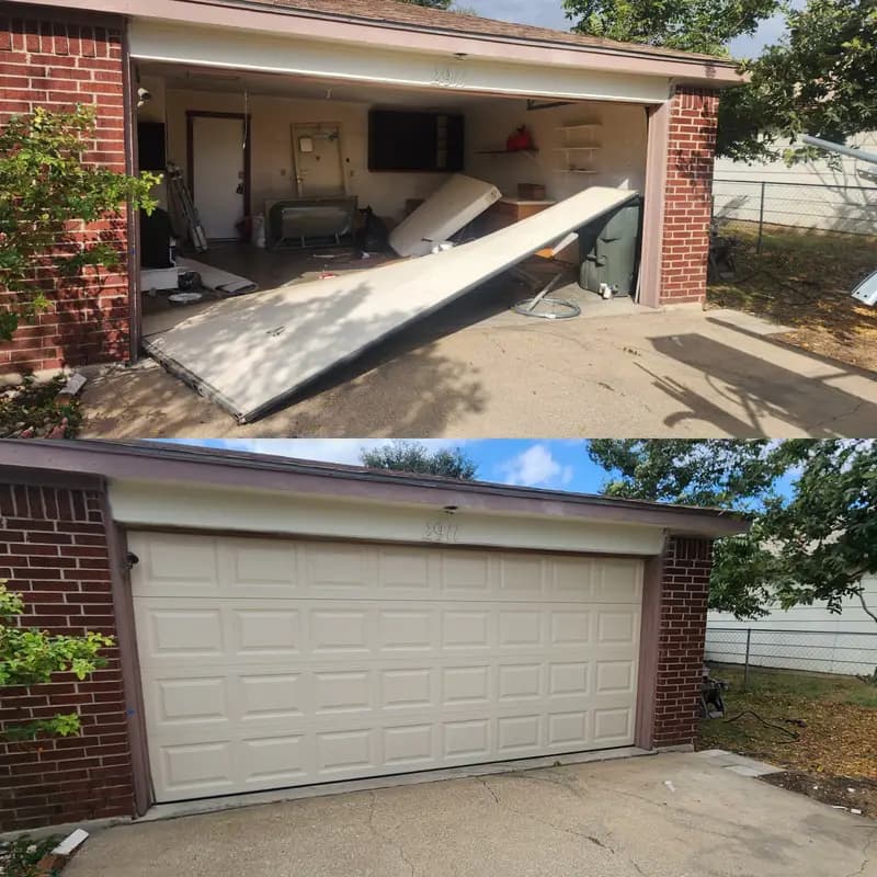Garage door project 26