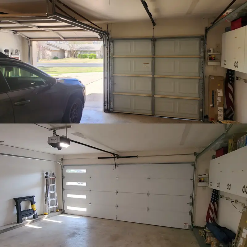 Garage door project 29