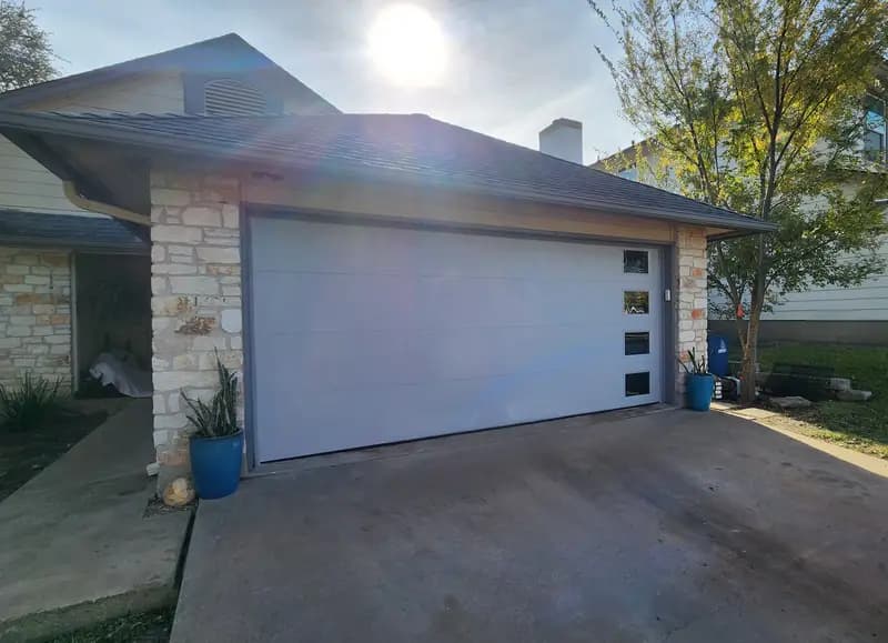 Garage door project 13