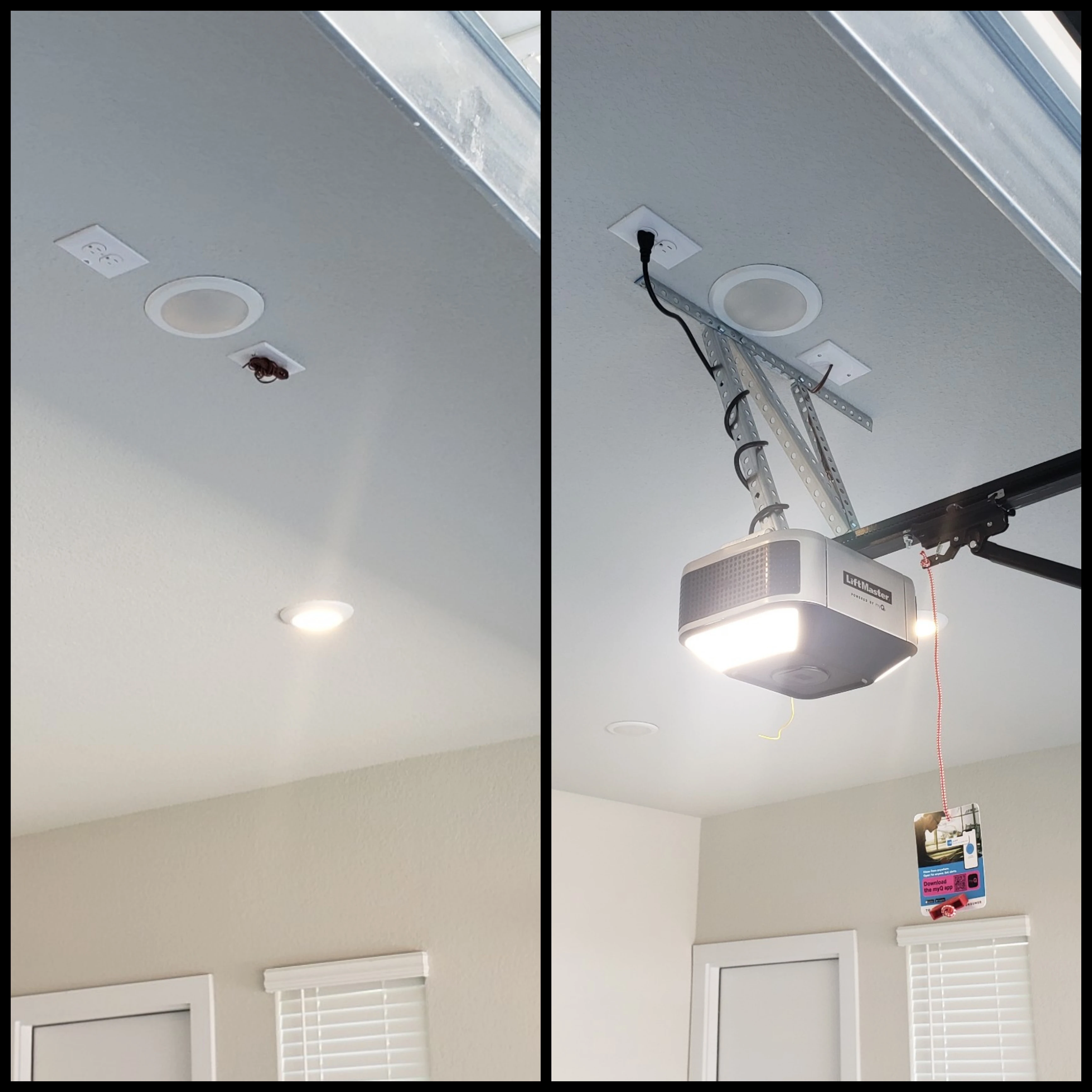 Garage door project 9